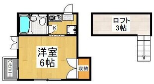 幸町グリーンハイツの物件間取画像